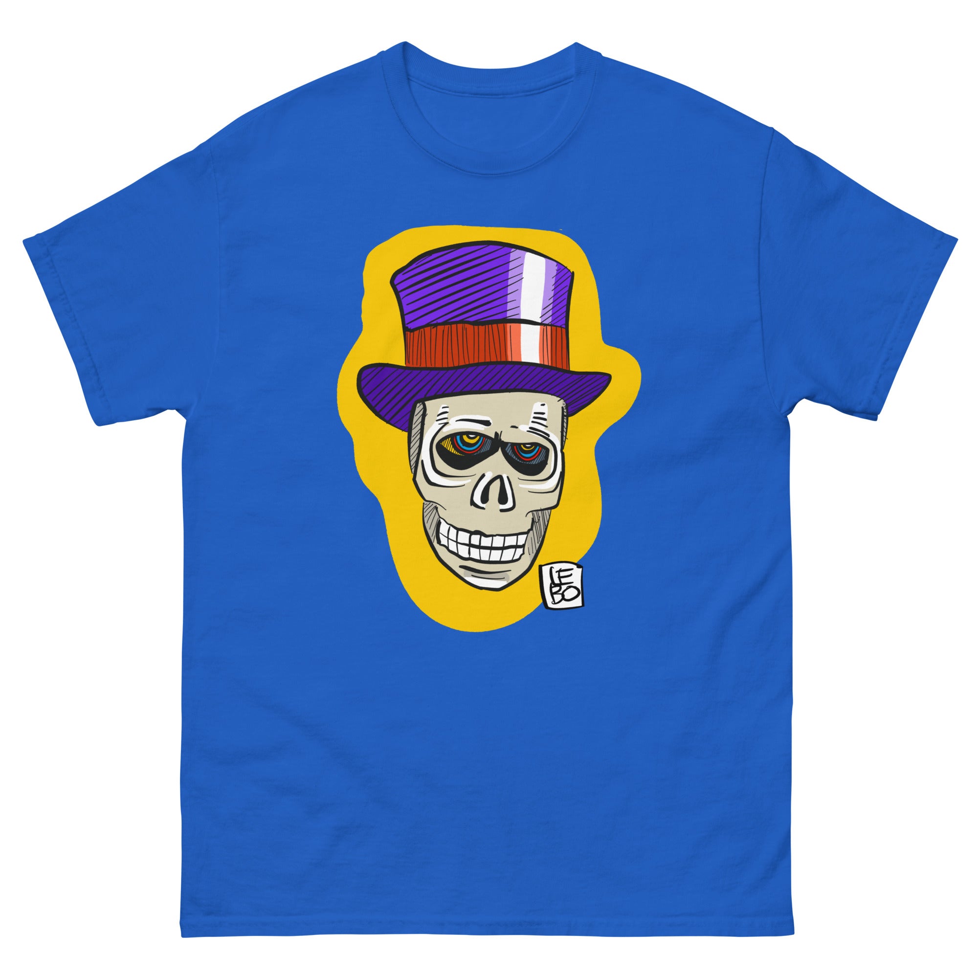 Mr Tricks & Treats Skull - Lebo Short Sleeve Unisex T-Shirt